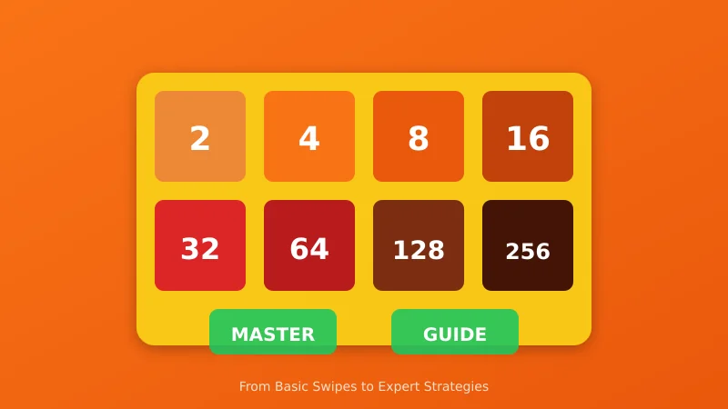 Complete 2048 Mastery Guide: From Basic Swipes to Expert Strategies